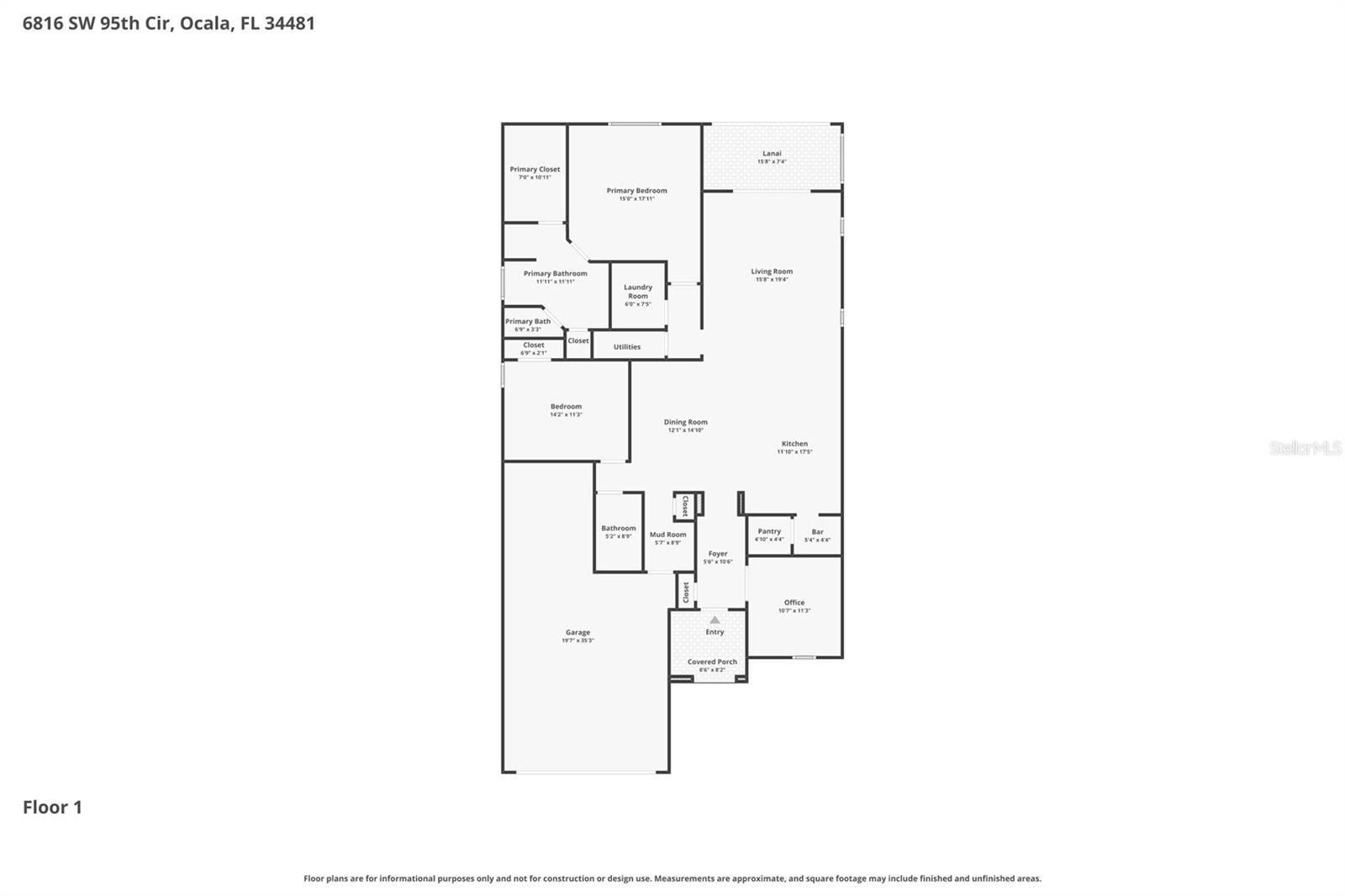 6816 SW 95TH CIR, OCALA, FL, 34481