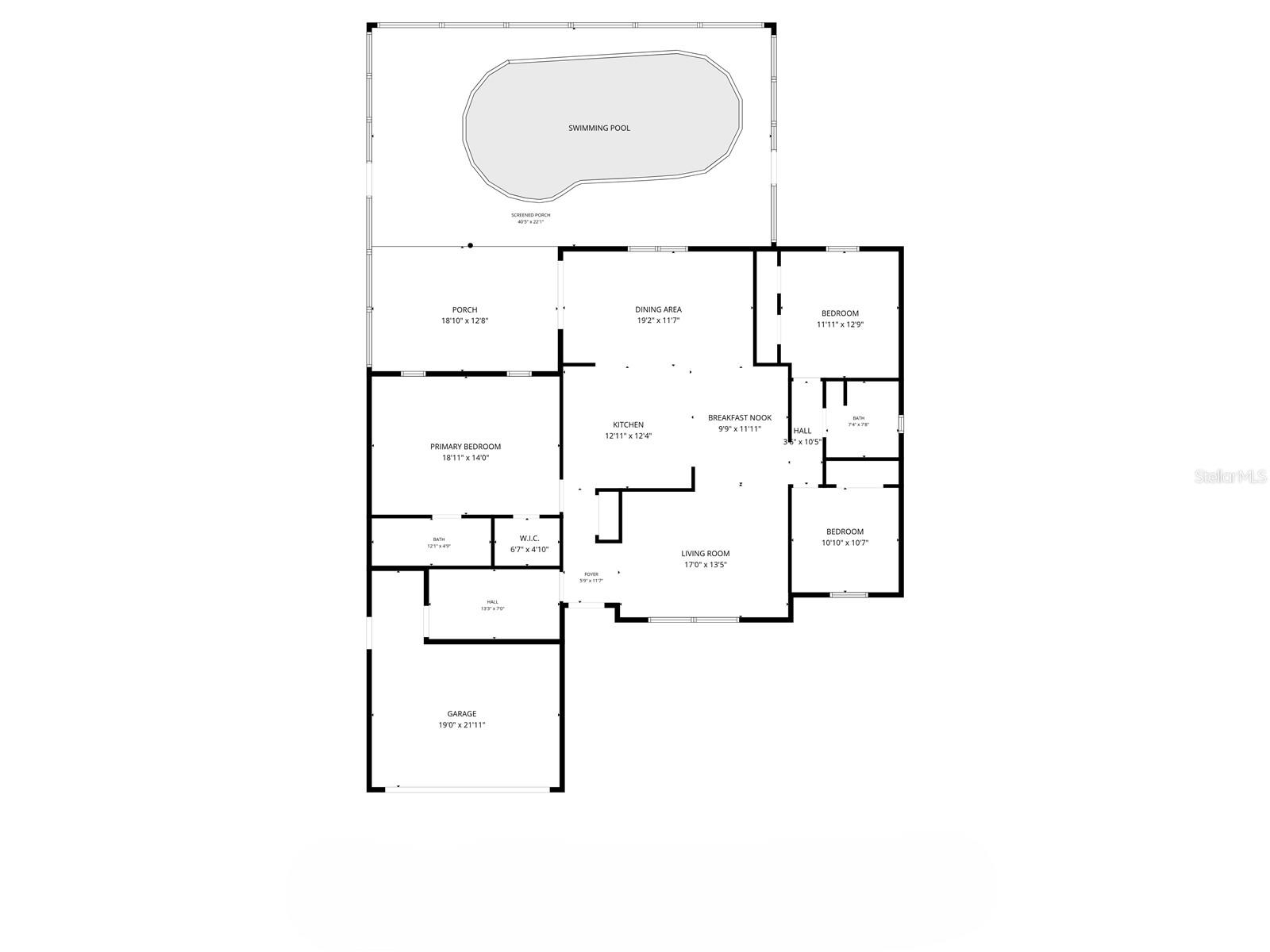 Floor plan Measurements are not exact