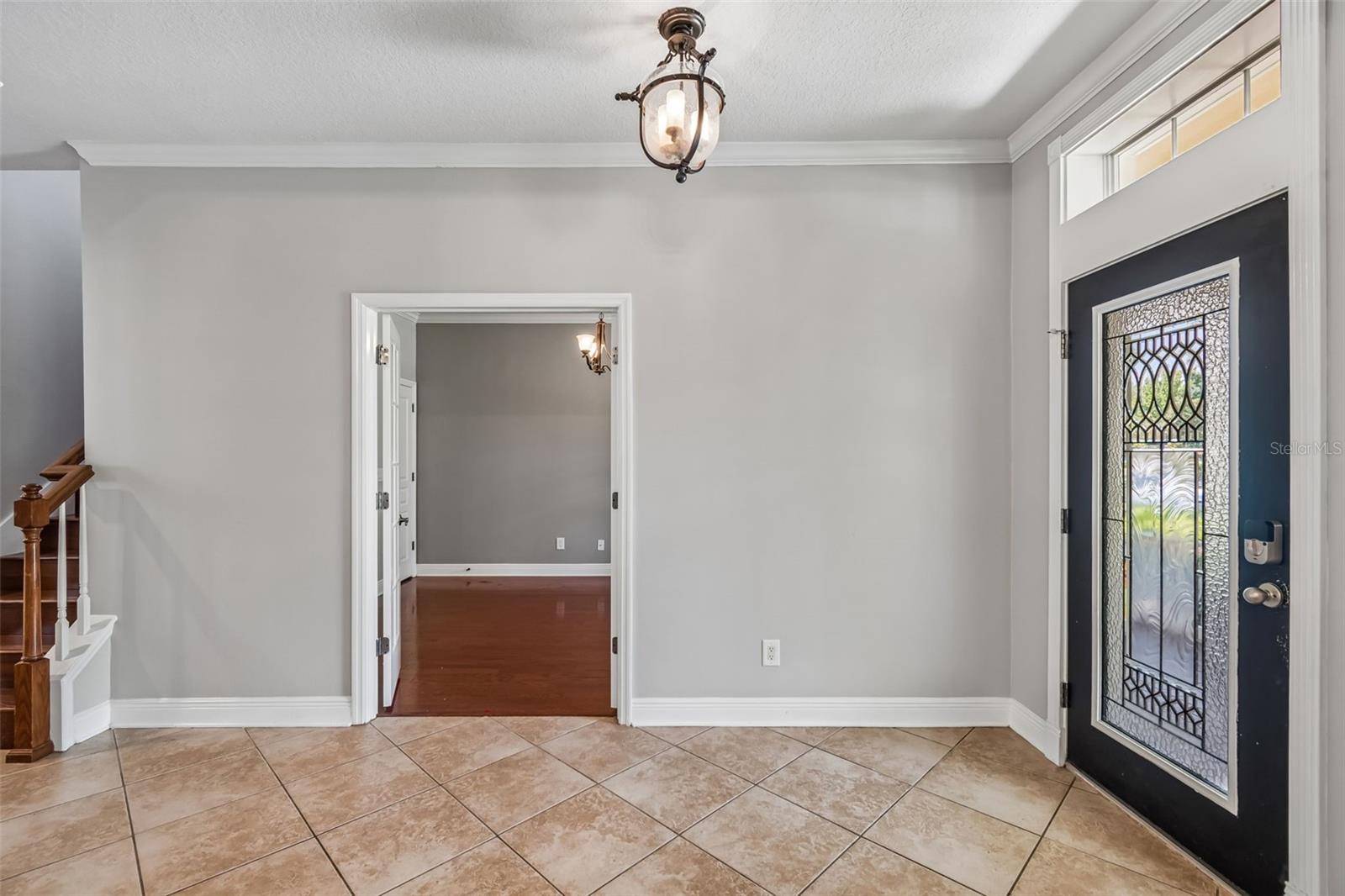 Entrance to office/den or possible 5th room