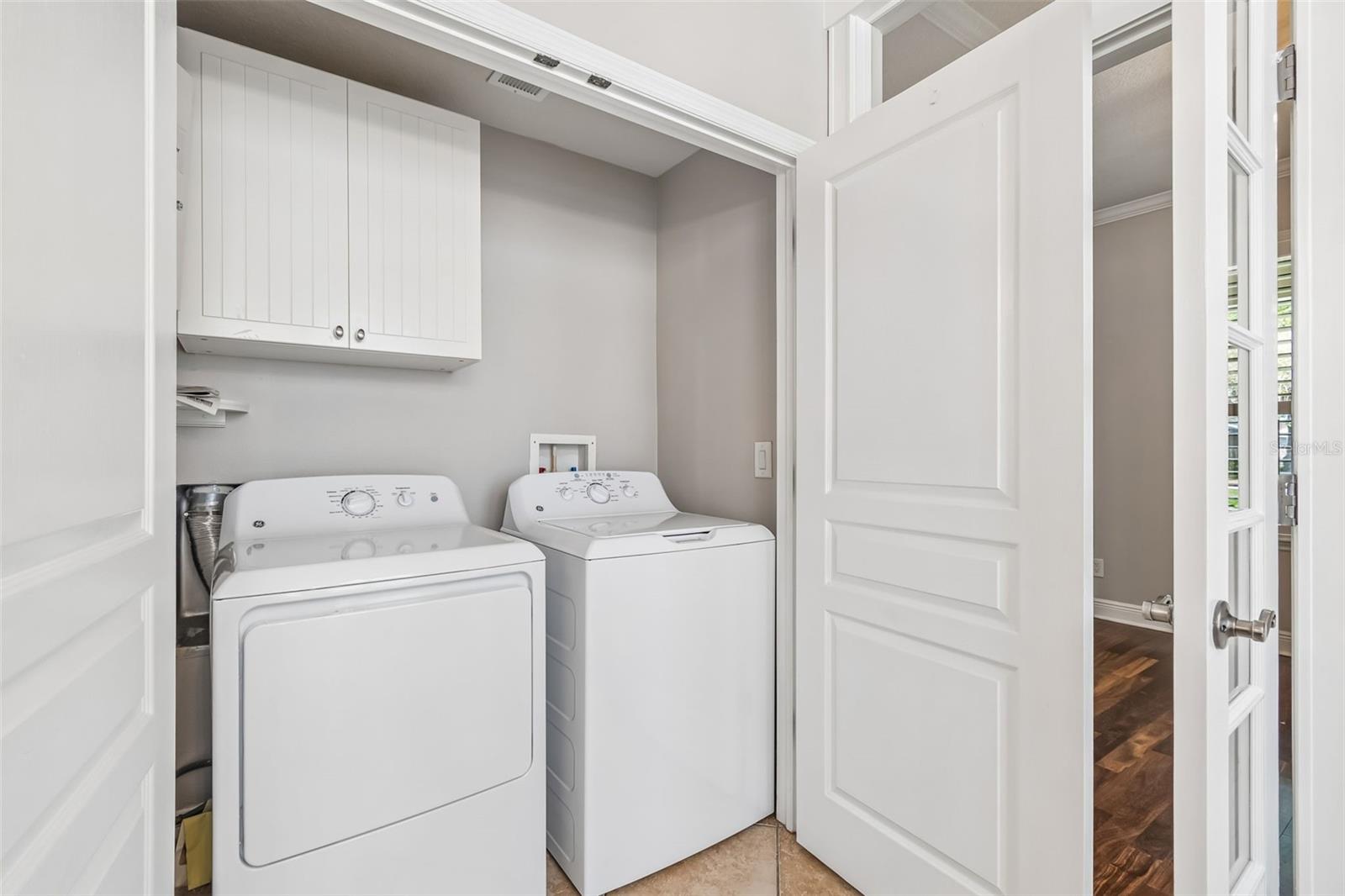 Utility closet downstairs