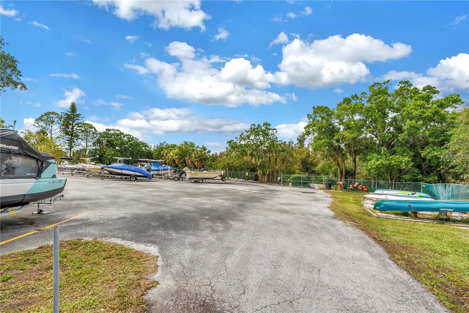 Boat, Trailer, Kayak, and SUP Storage.  Best Deal in Town!!!