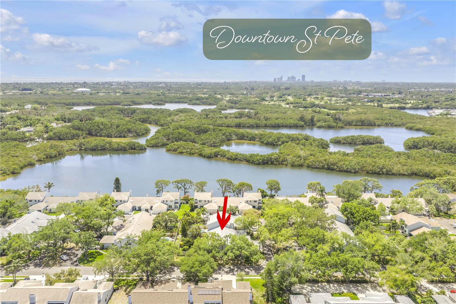 Hidden Gated Waterfront Preserve Community, Caya Costa.  Surrounded by Pristine Saltwater Lakes, just 10 minutes from DTSP, 15 from Tampa.