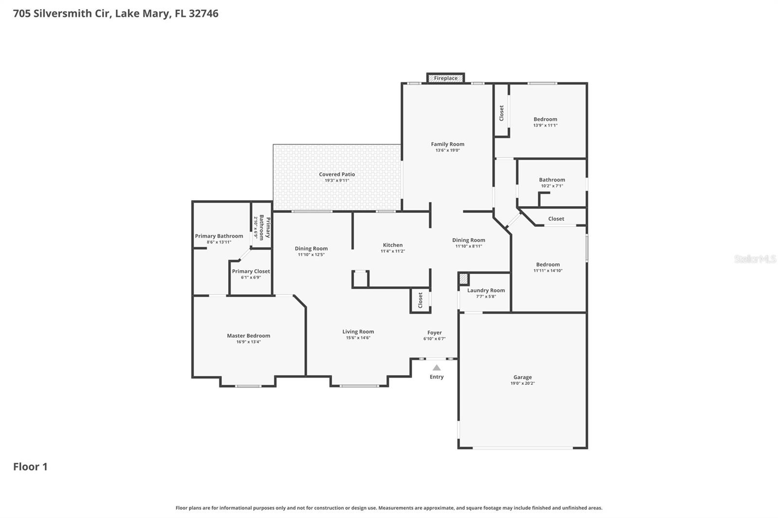 705 SILVERSMITH CIR, LAKE MARY, FL, 32746