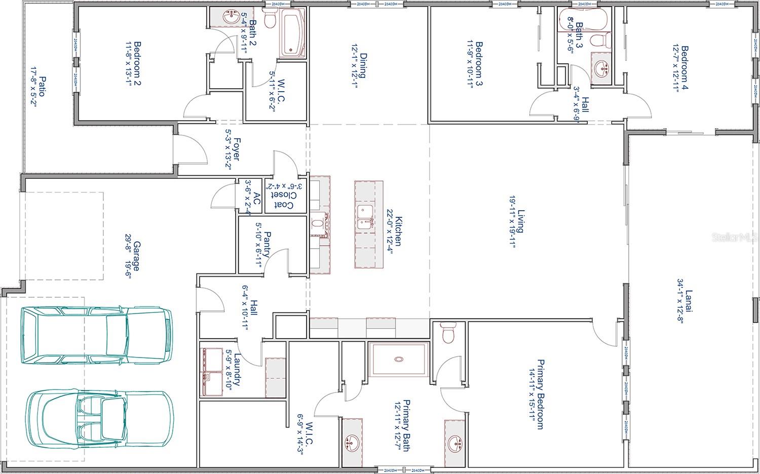 5521 BLUE WATER BLVD, SARASOTA, FL, 34238