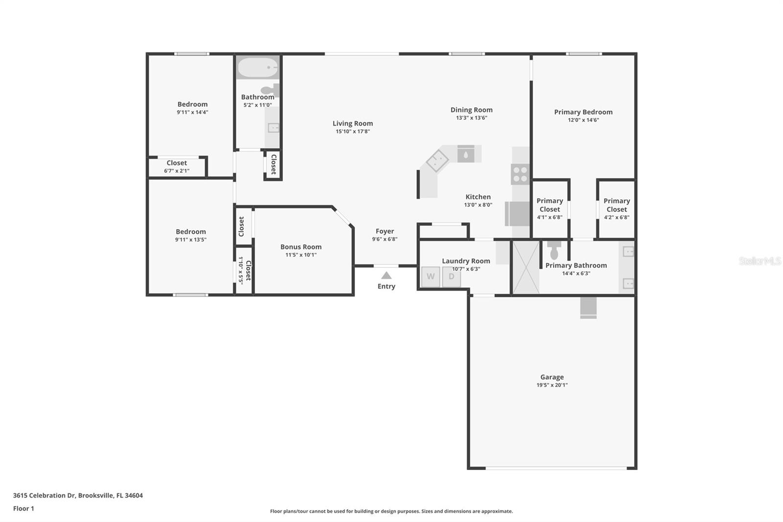 3615 CELEBRATION DR, BROOKSVILLE, FL, 34604