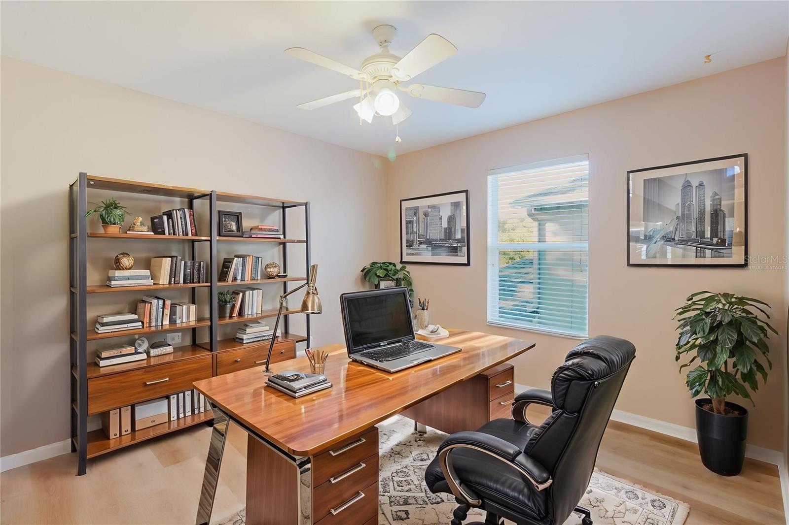 Virtually Staged office