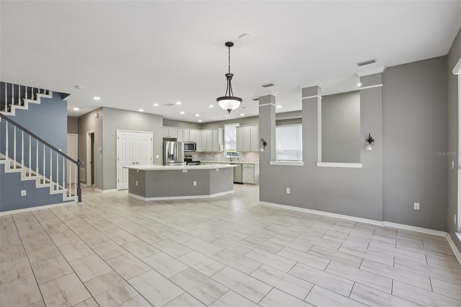 View from dining room