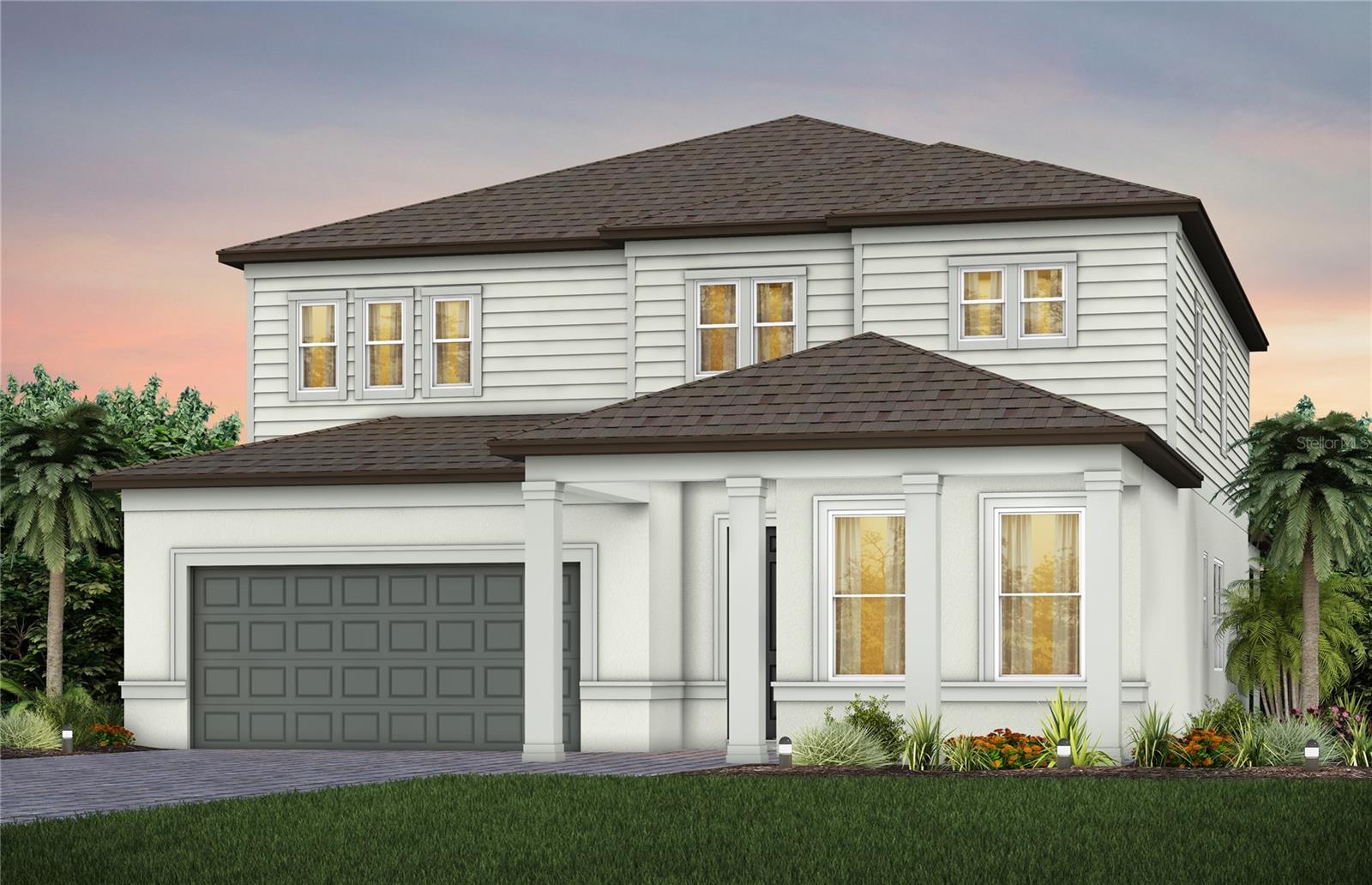 Exterior Rendering, Elevation FM2