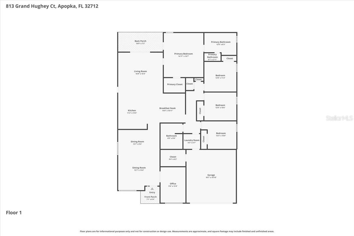 813 GRAND HUGHEY CT, APOPKA, FL, 32712