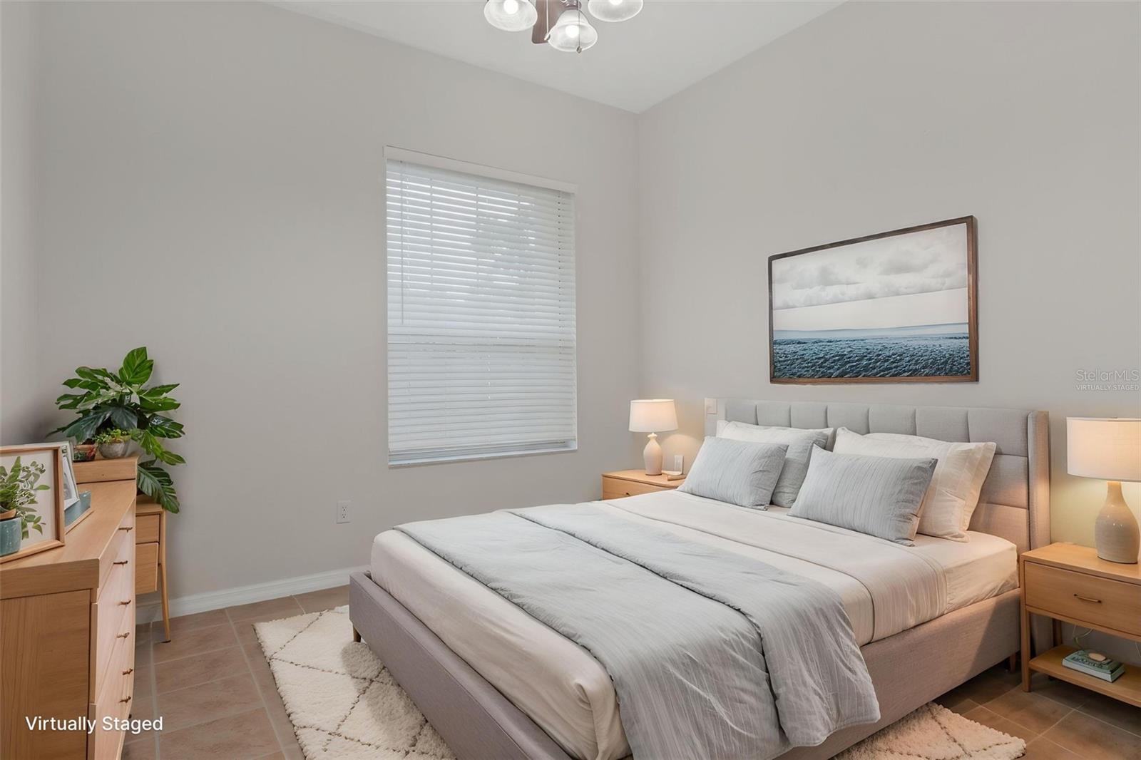 Guest Bedroom Two is Virtually Staged