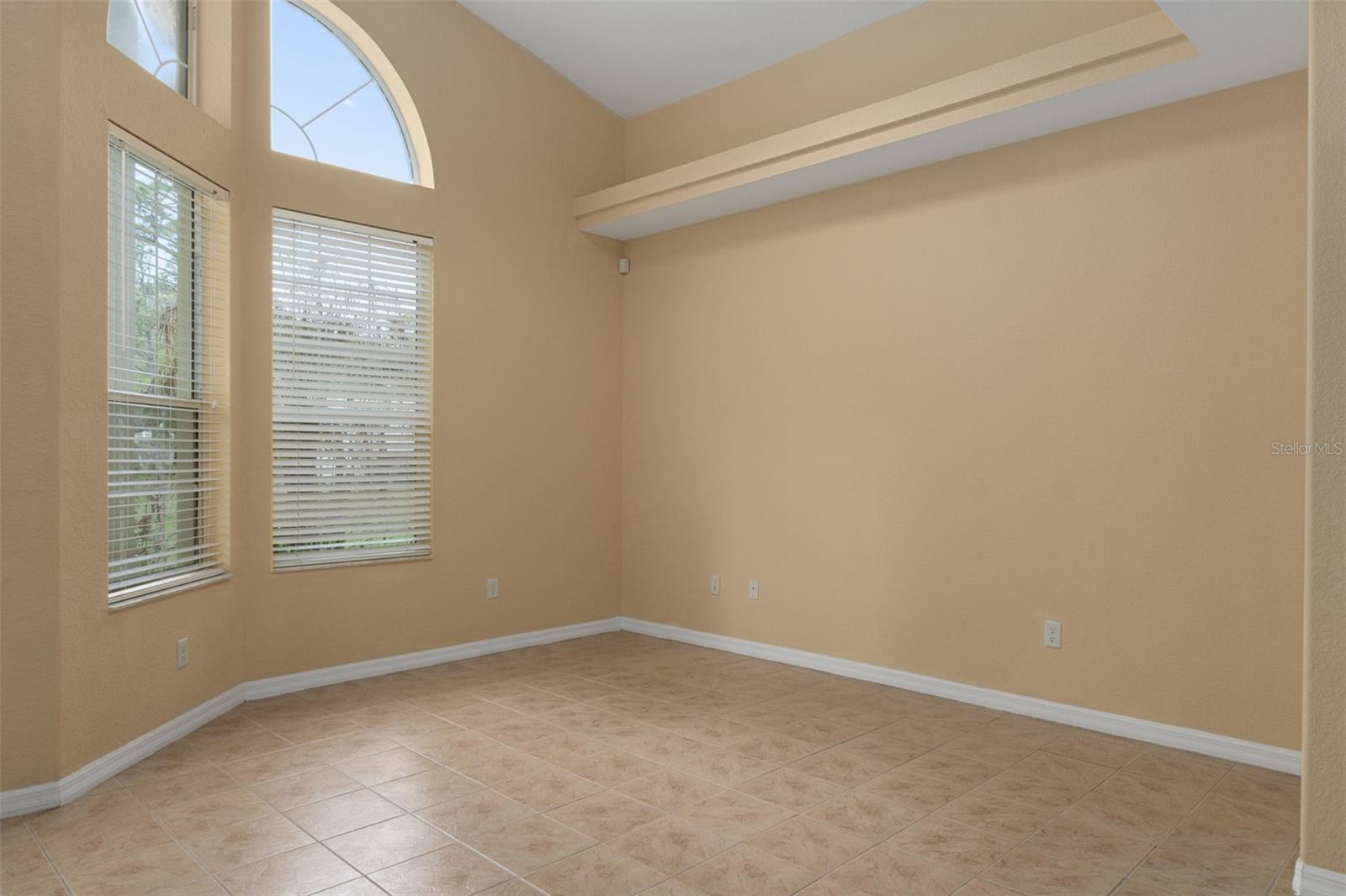 This area of the Great Room could be used for a lovely sitting area