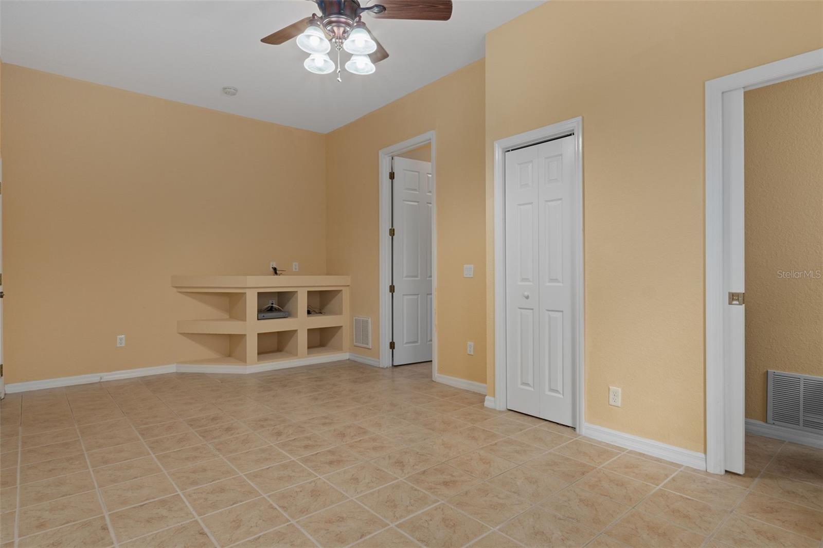 Bedroom Five has a Half Bathroom