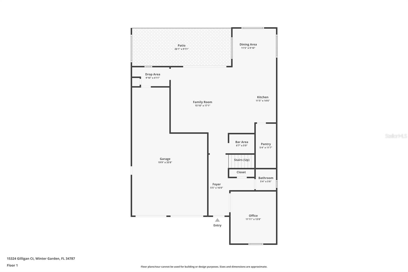 15324 GILLIGAN CT, WINTER GARDEN, FL, 34787