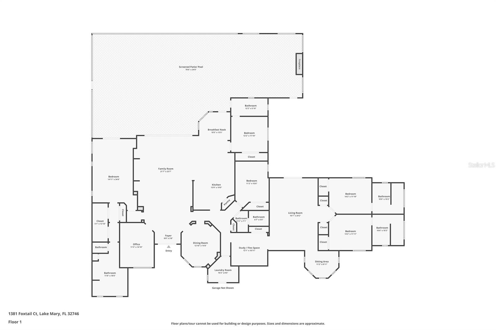 1381 FOXTAIL CT, LAKE MARY, FL, 32746