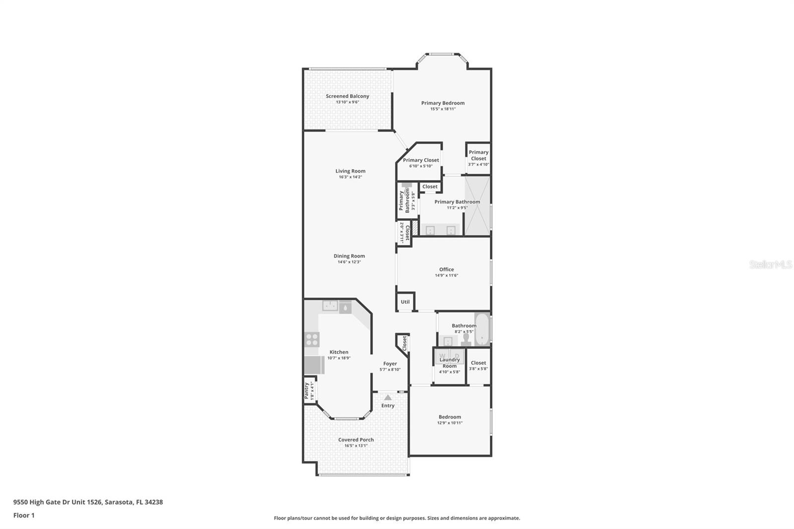 9550 HIGH GATE DR #1526, SARASOTA, FL, 34238