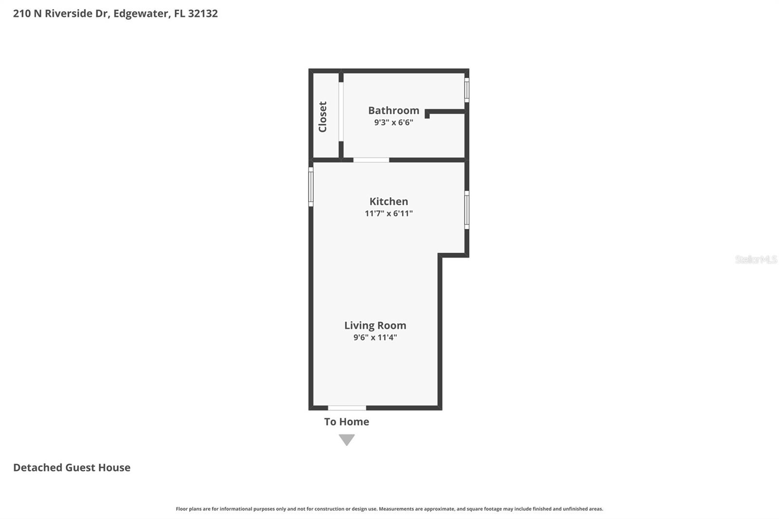 210 N RIVERSIDE DR, EDGEWATER, FL, 32132