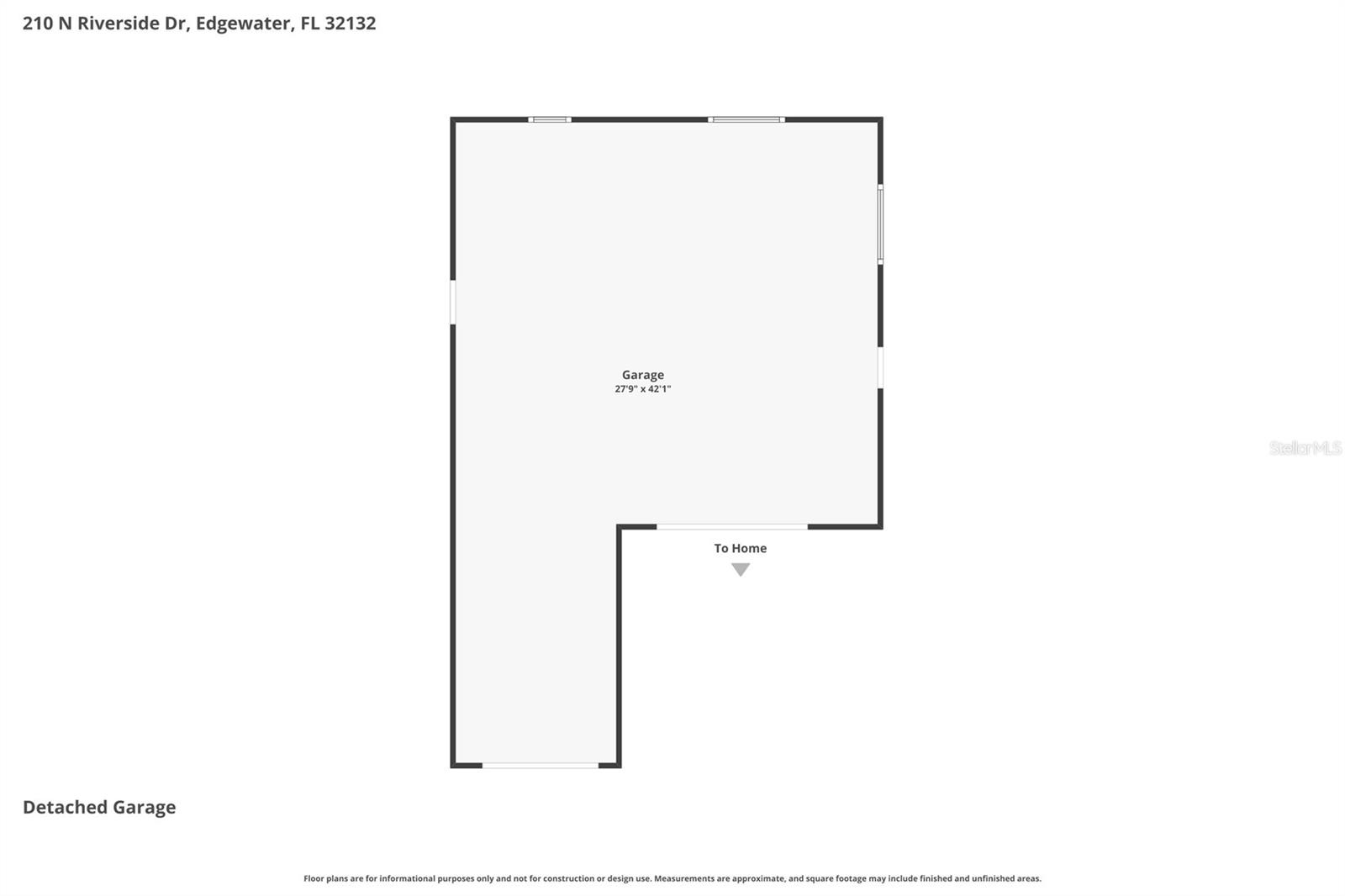 210 N RIVERSIDE DR, EDGEWATER, FL, 32132