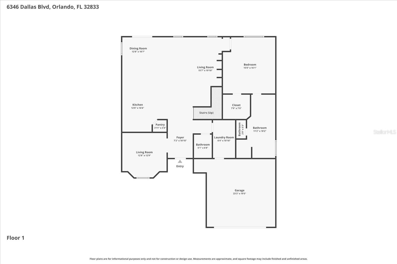 6346 DALLAS BLVD, ORLANDO, FL, 32833