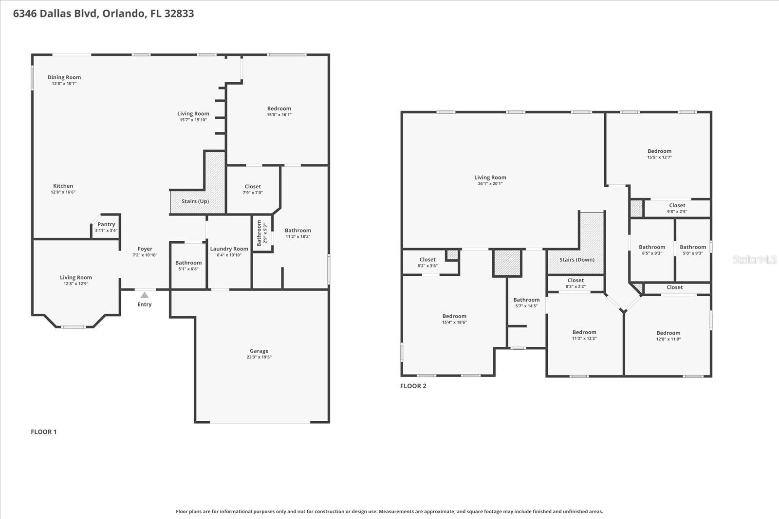 6346 DALLAS BLVD, ORLANDO, FL, 32833