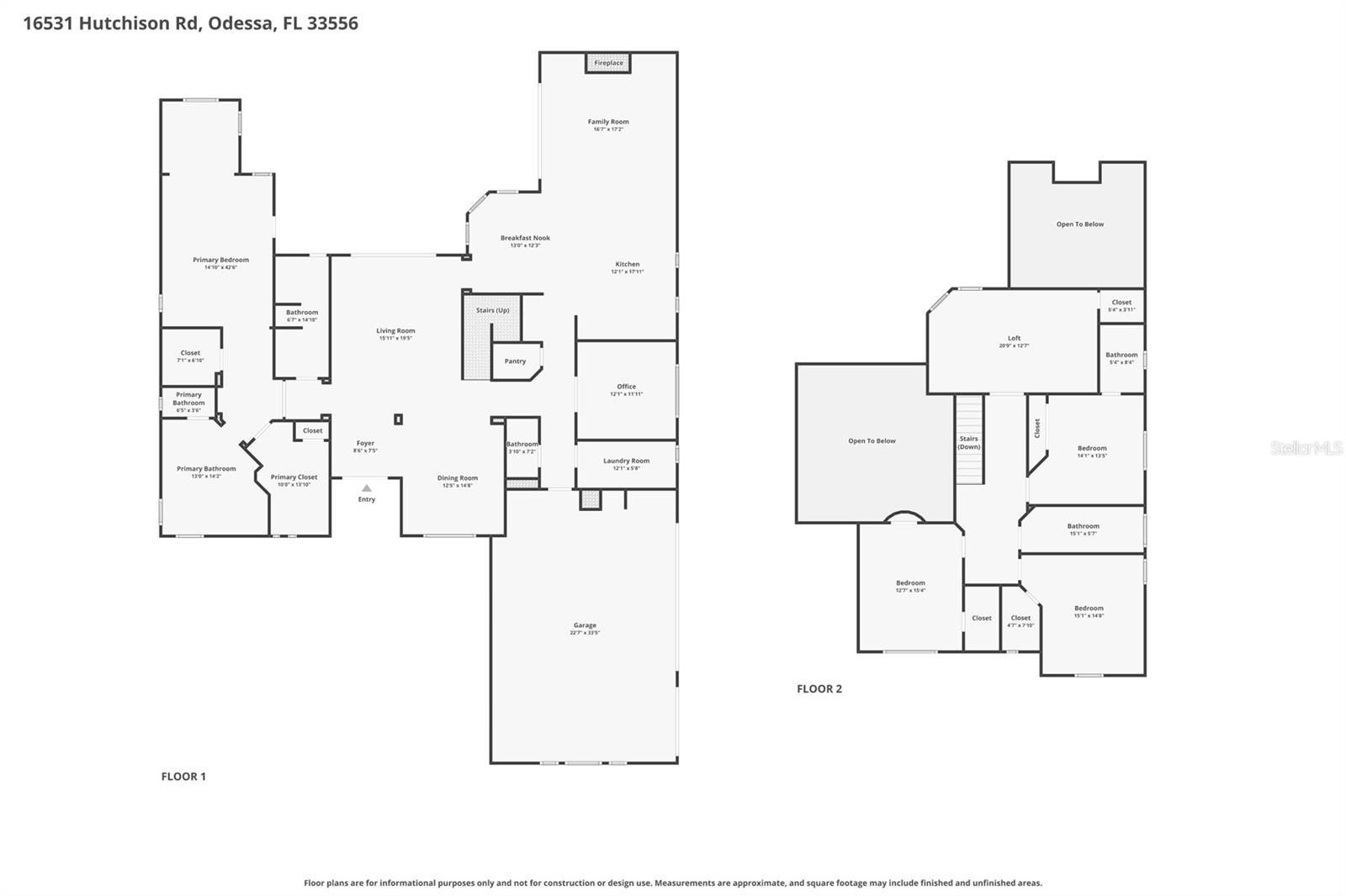 16531 HUTCHISON RD, ODESSA, FL, 33556