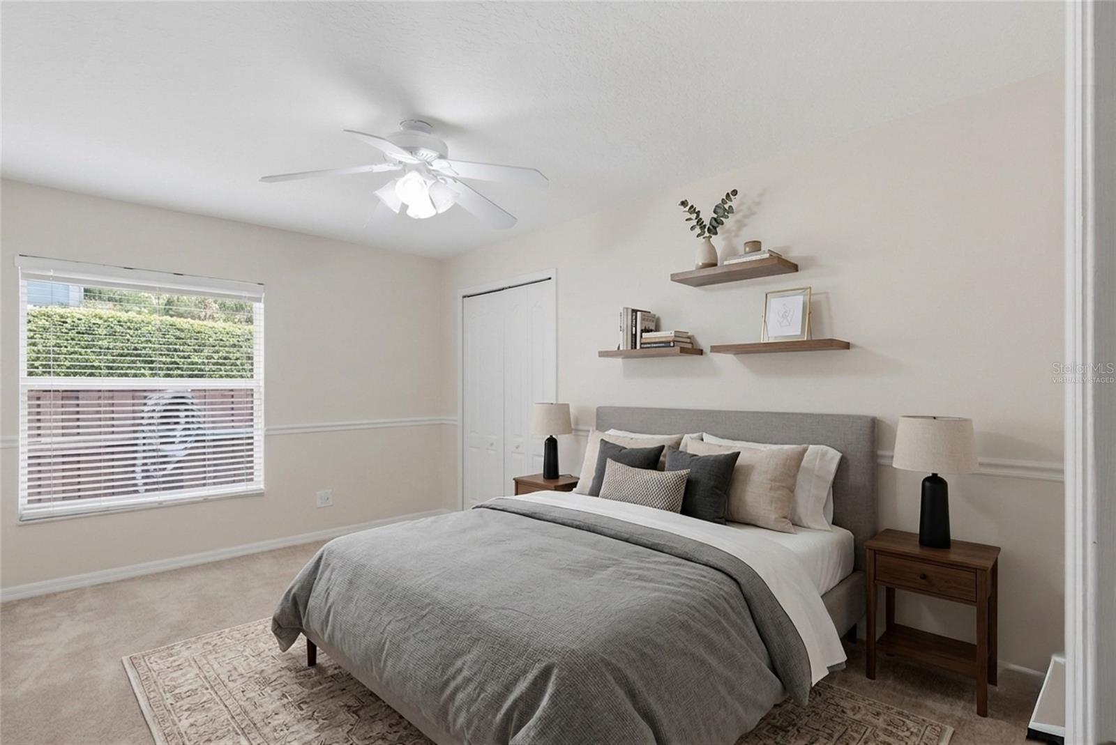 Bedroom 2 virtually staged