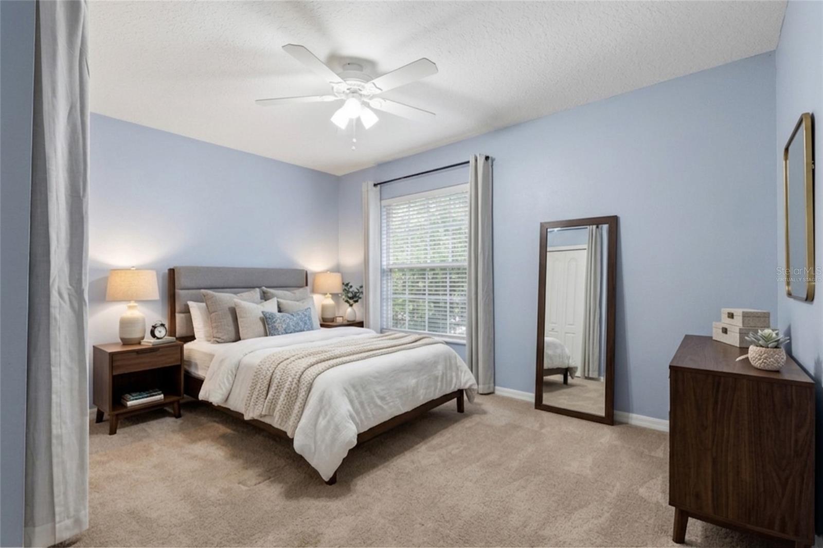 Bedroom 1 virtually staged