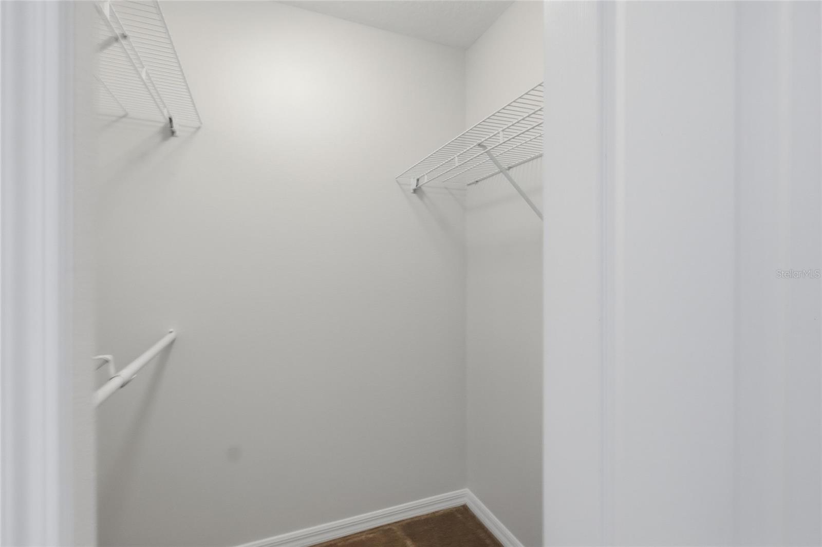 Primary walk-in closet