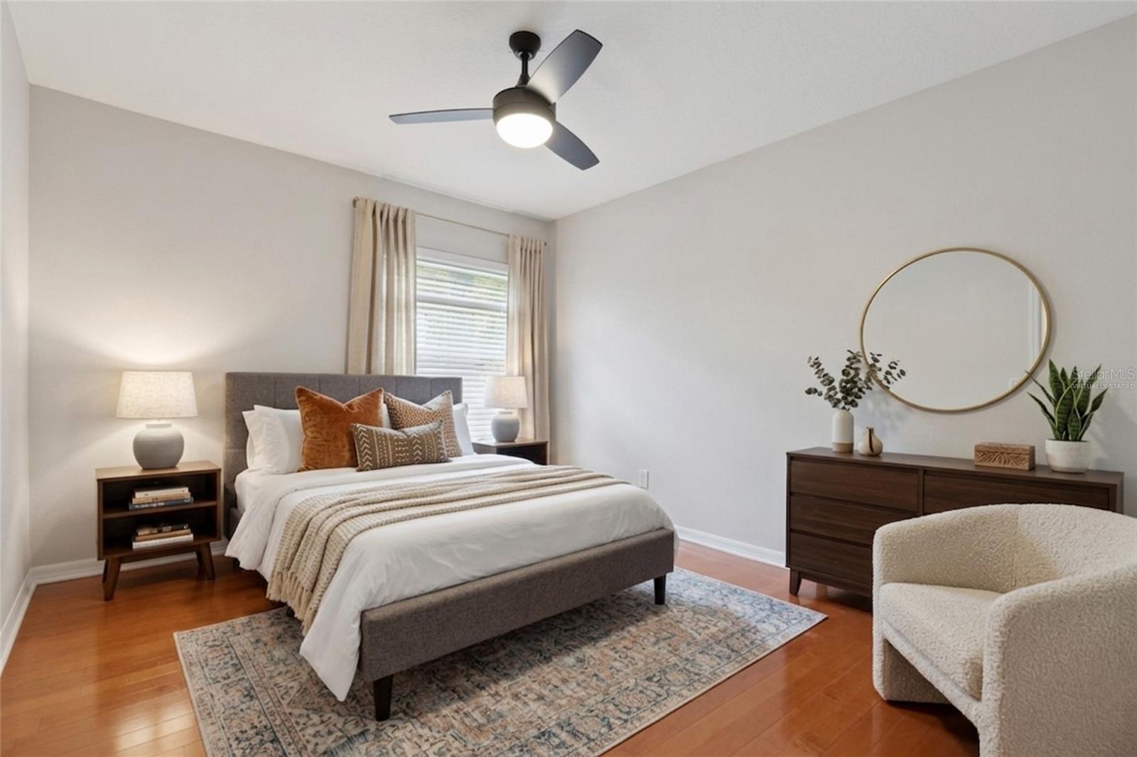 Bedroom 3 virtually staged