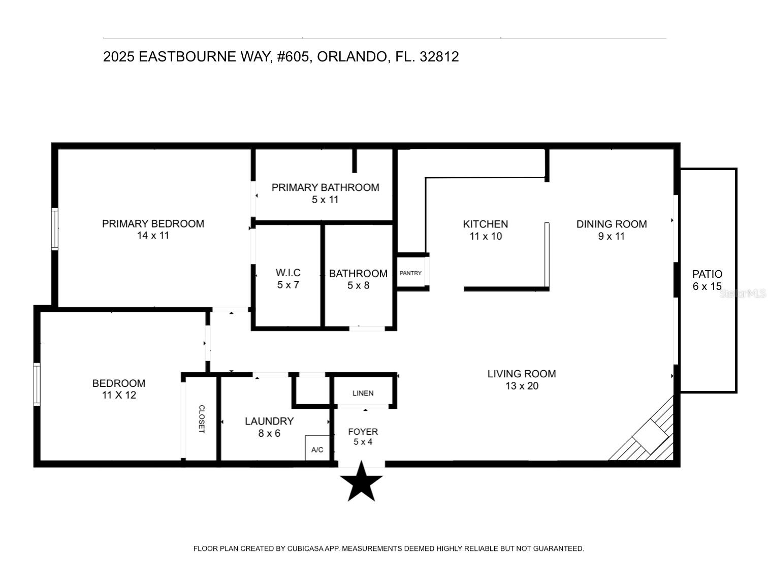 2025 EASTBOURNE WAY #5, ORLANDO, FL, 32812