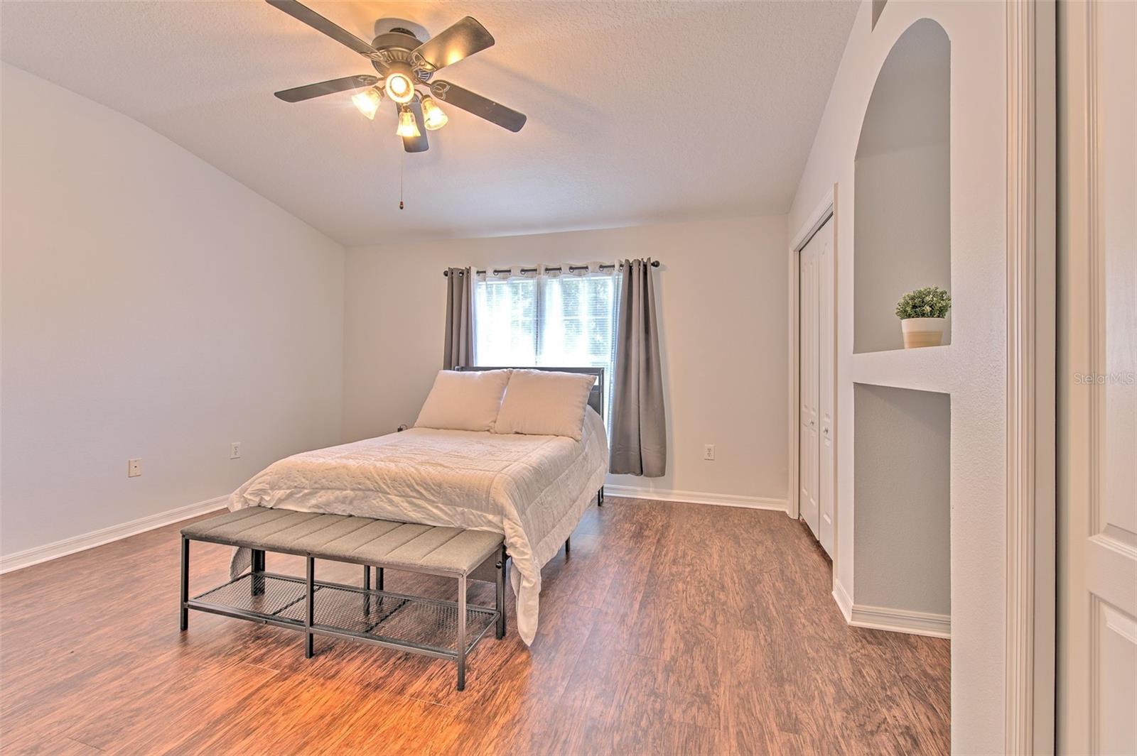 Upstairs primary suite