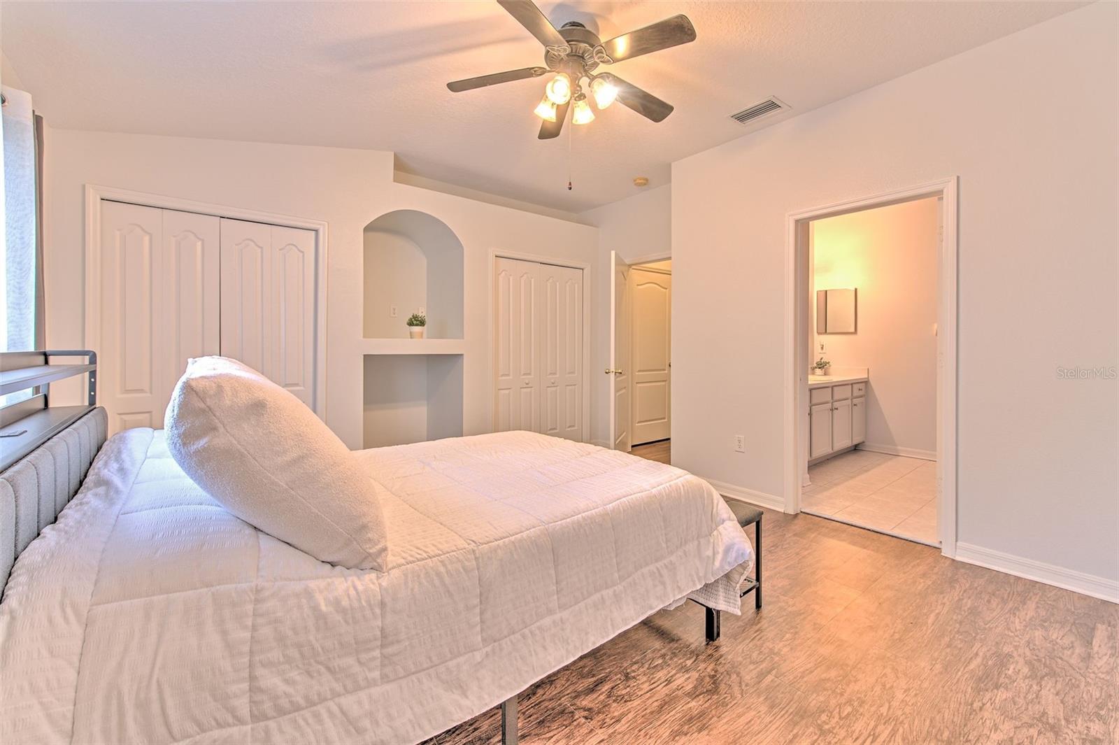 Upstairs primary suite