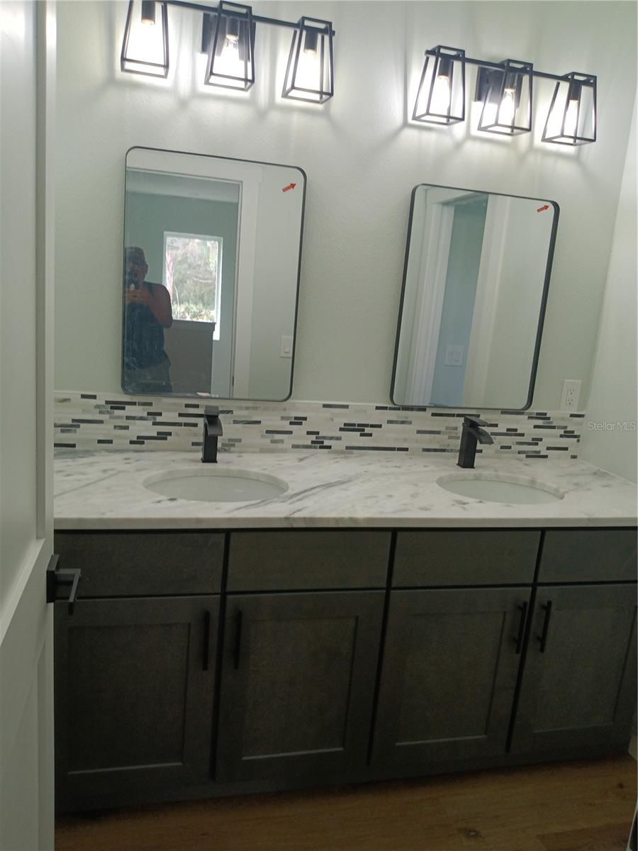 second floor vanities