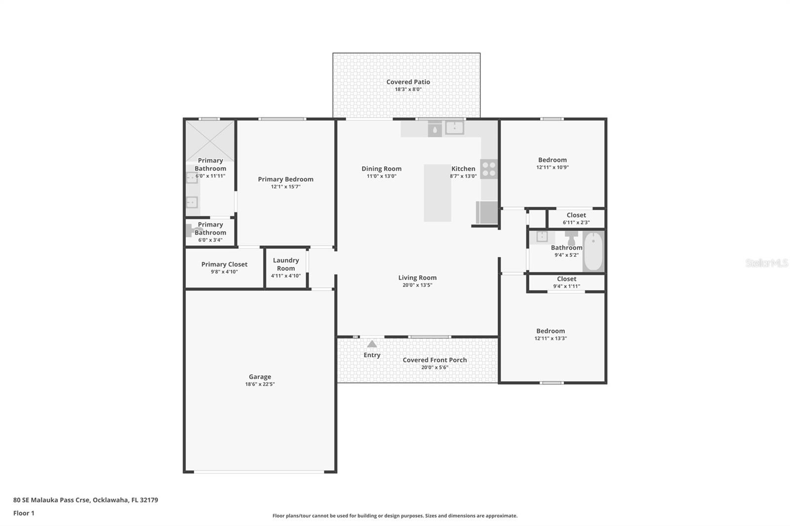 80 MALAUKA PASS CRSE, OCKLAWAHA, FL, 32179