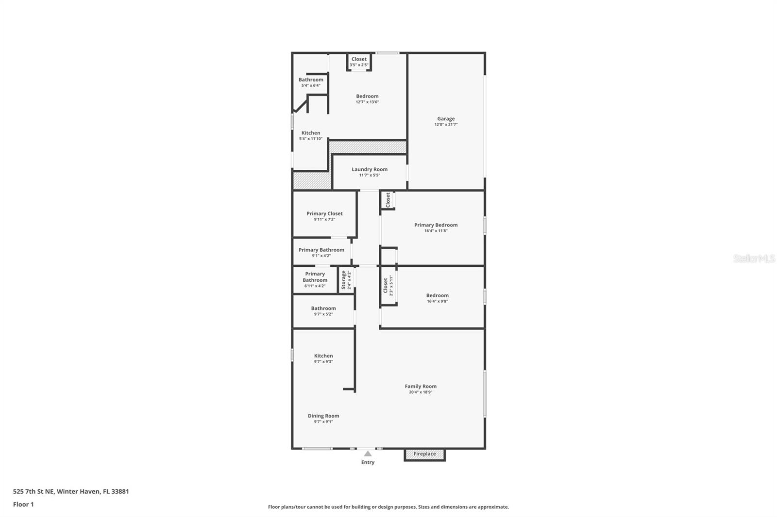 525 7TH ST NE, WINTER HAVEN, FL, 33881