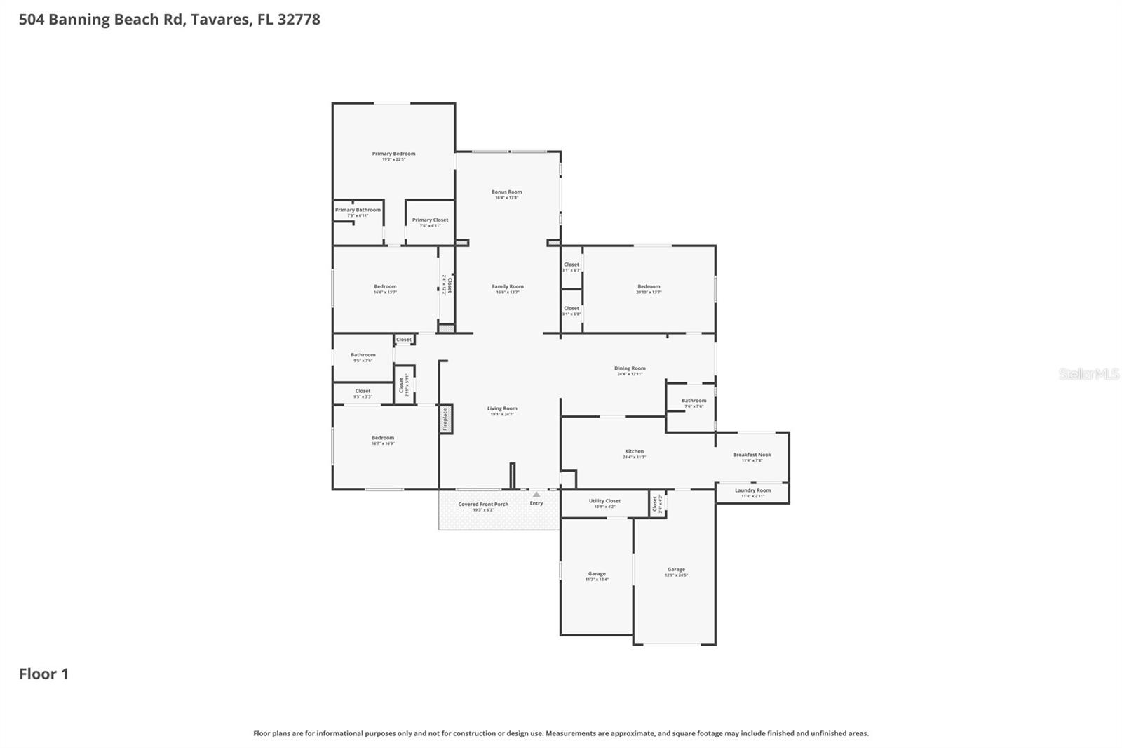 504 BANNING BEACH RD, TAVARES, FL, 32778