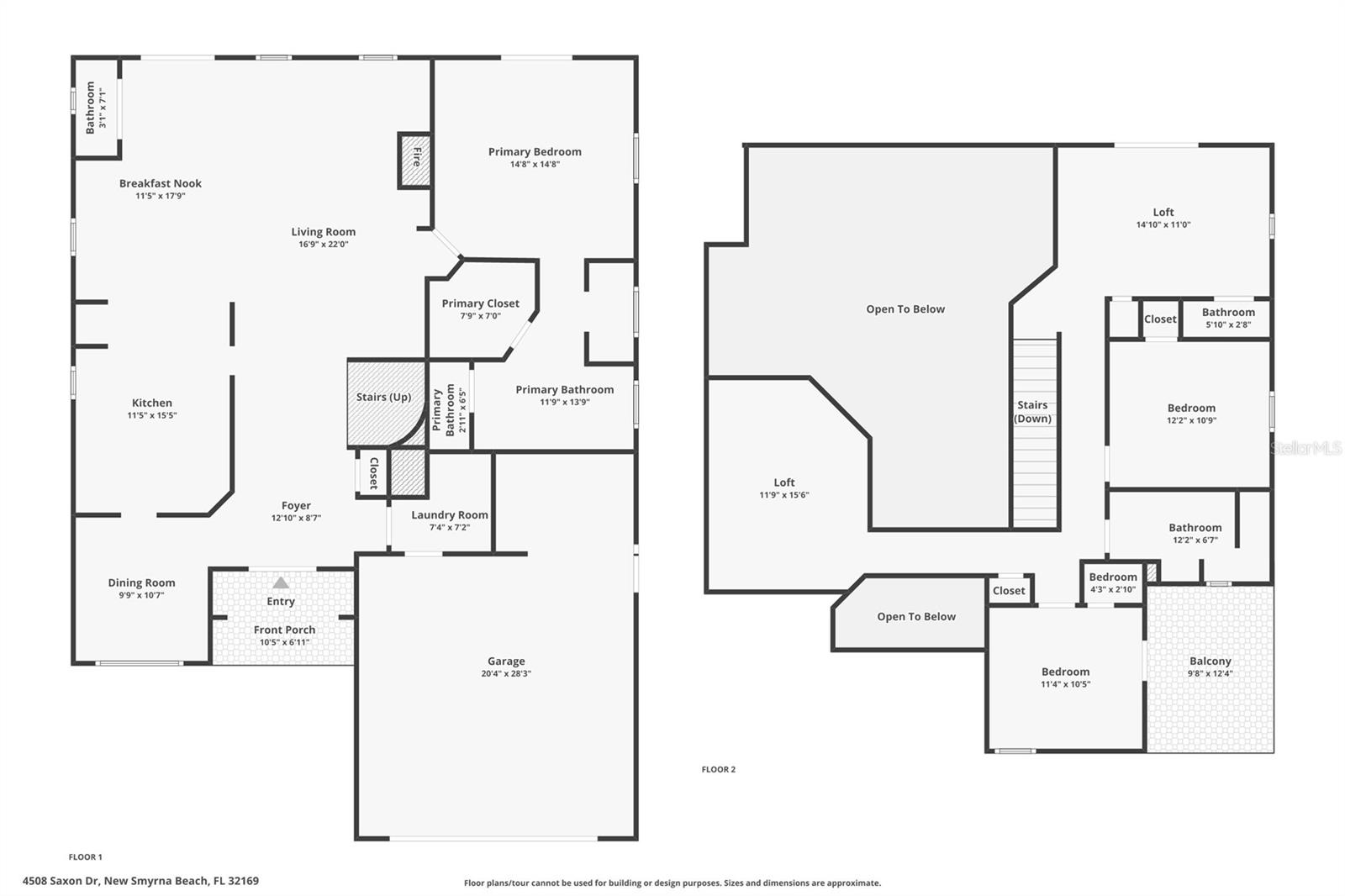 4508 SAXON DR, NEW SMYRNA BEACH, FL, 32169
