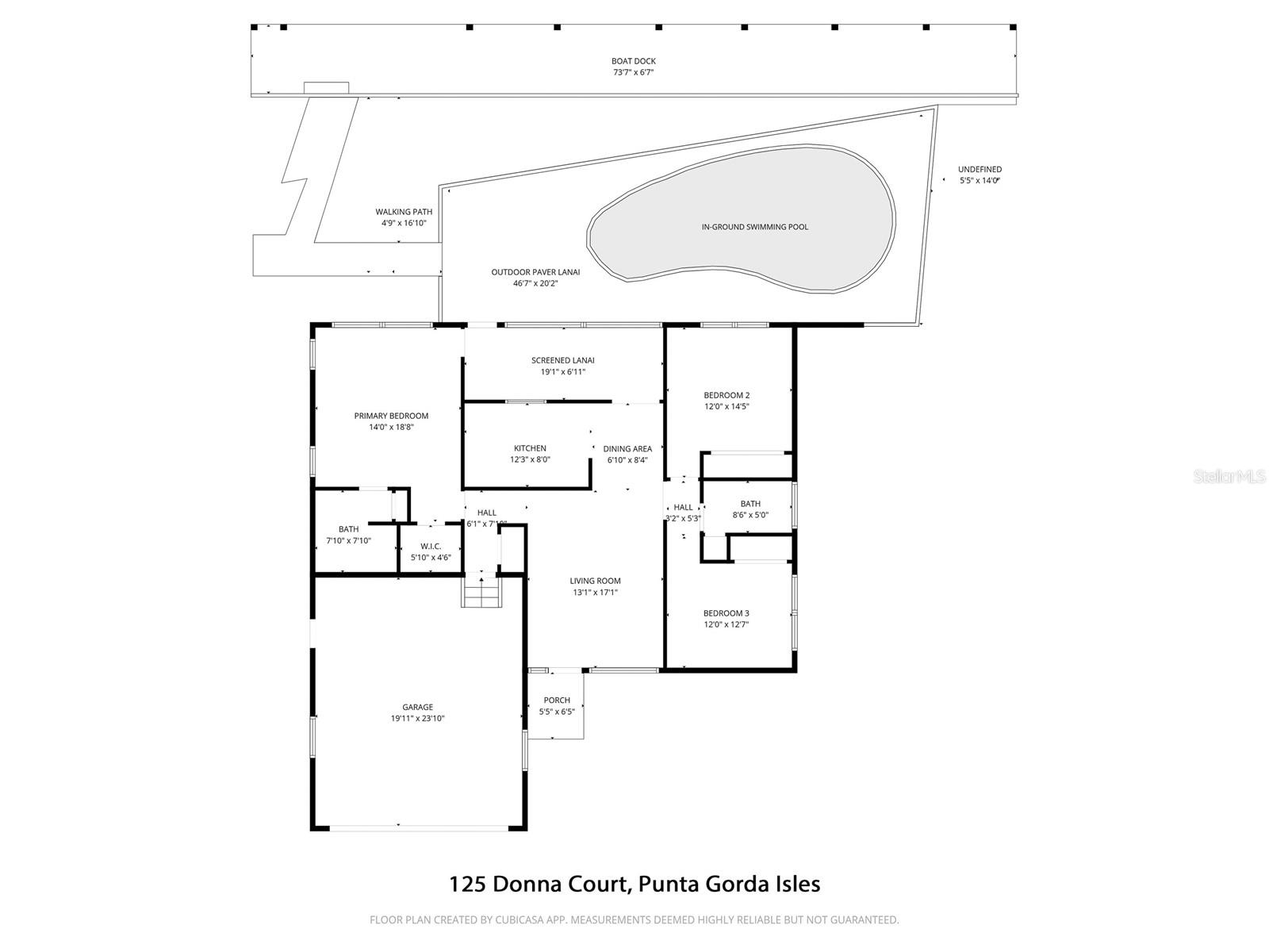 125 DONNA CT, PUNTA GORDA, FL, 33950