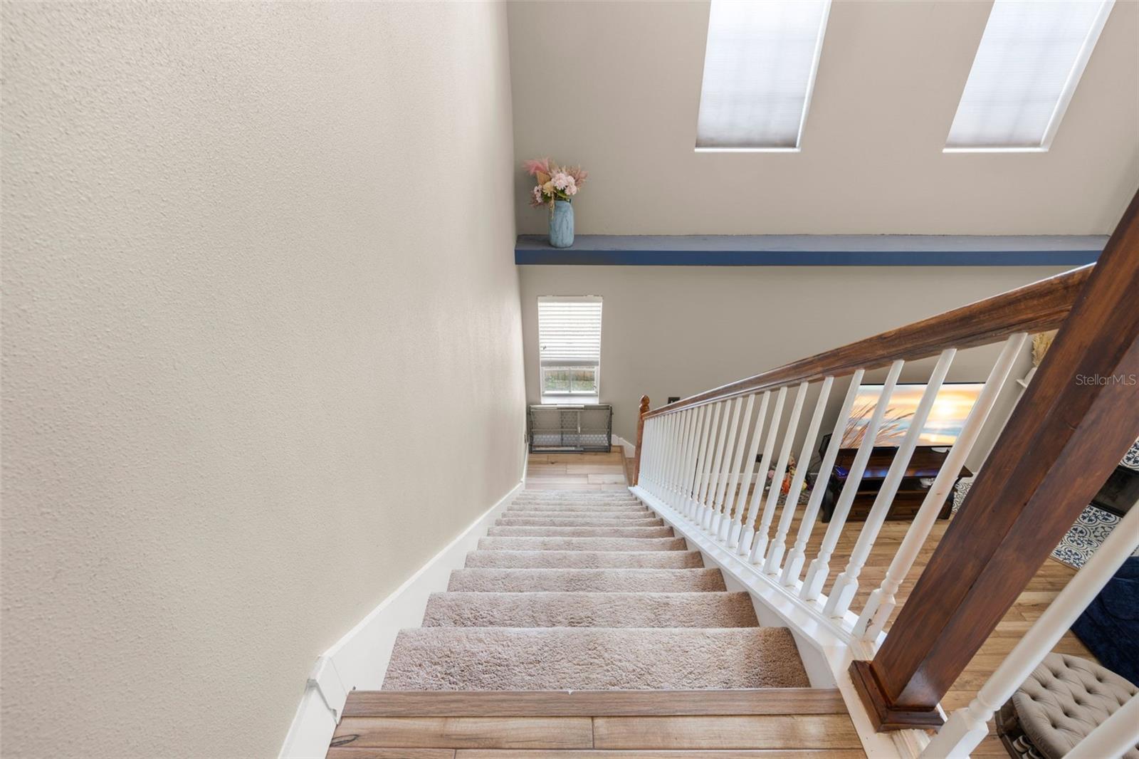 Stairway from the 2nd floor.