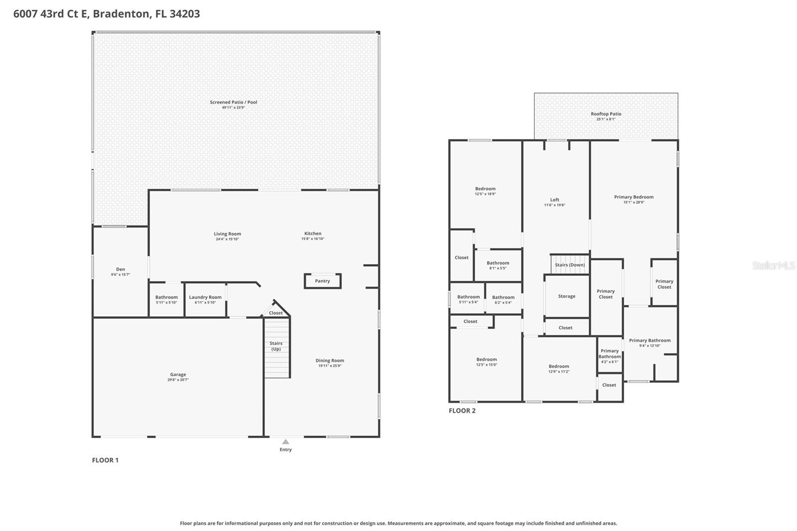 6007 43RD CT E, BRADENTON, FL, 34203