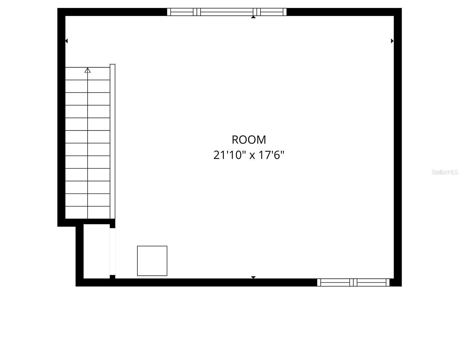 Bonus room floor plan