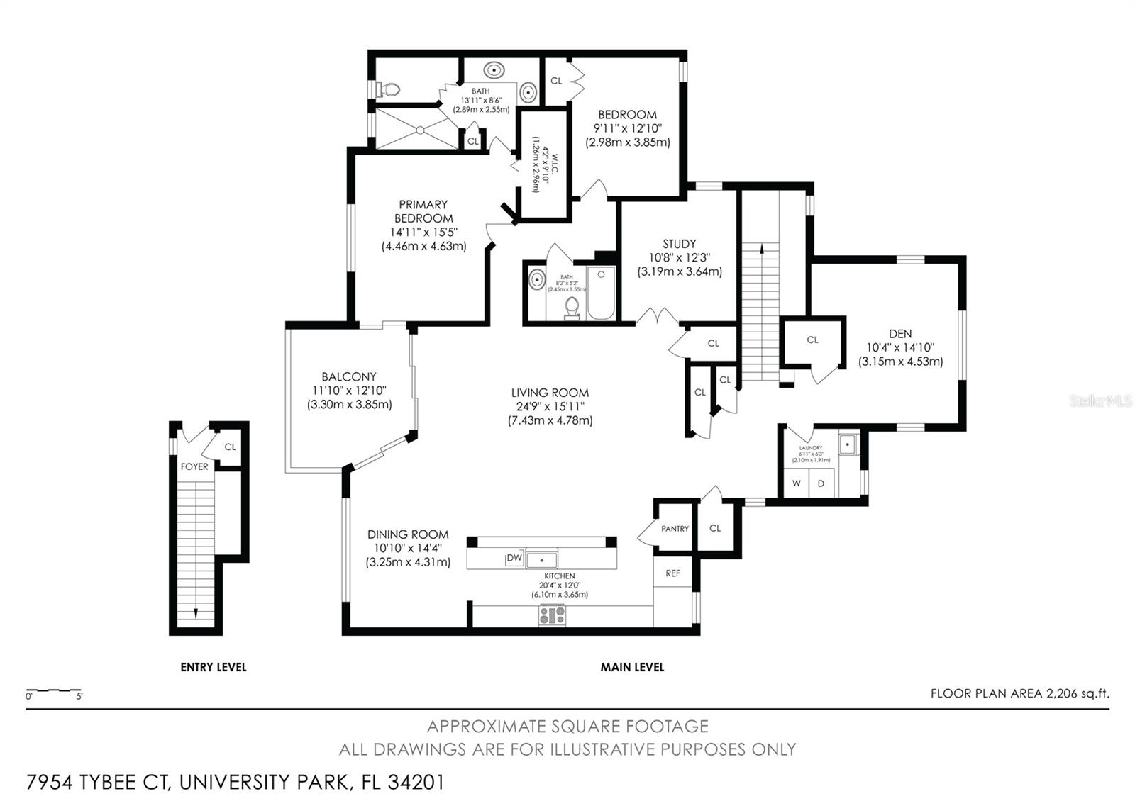 7954 TYBEE CT #7954, UNIVERSITY PARK, FL, 34201