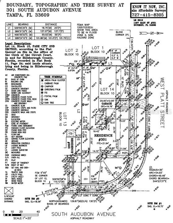 301 S AUDUBON. AVE, TAMPA, FL, 33609