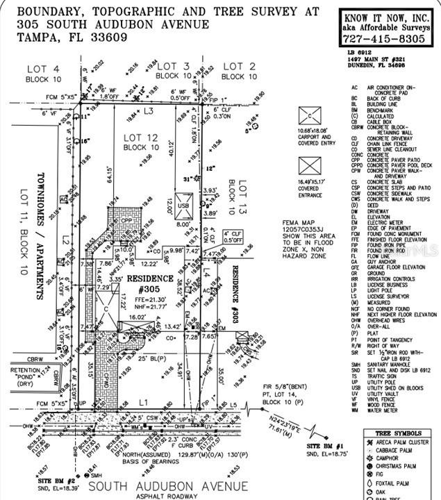 301 S AUDUBON. AVE, TAMPA, FL, 33609