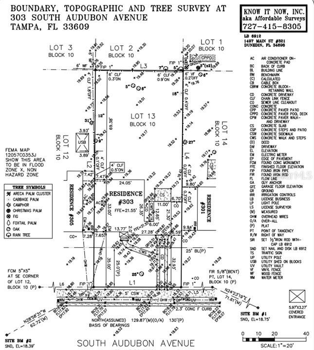 301 S AUDUBON. AVE, TAMPA, FL, 33609