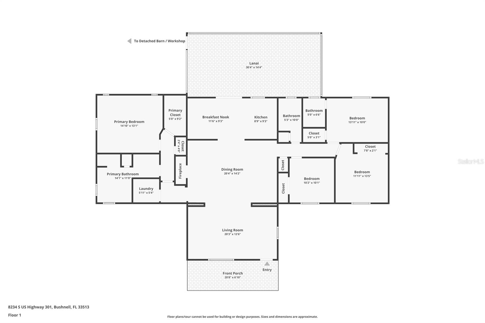 8234 S US 301, BUSHNELL, FL, 33513
