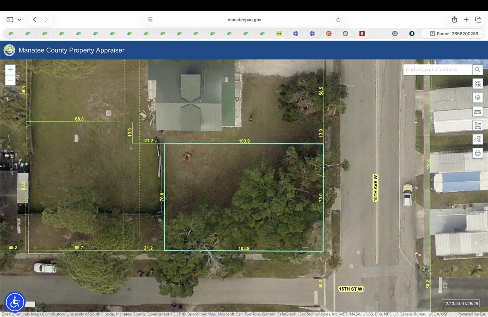 Lot 14 10TH AVE W, PALMETTO, FL, 34221