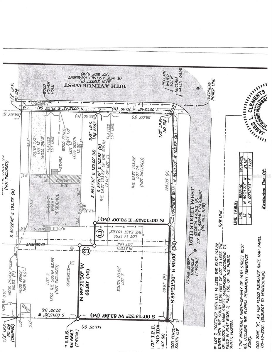Lot 14 10TH AVE W, PALMETTO, FL, 34221
