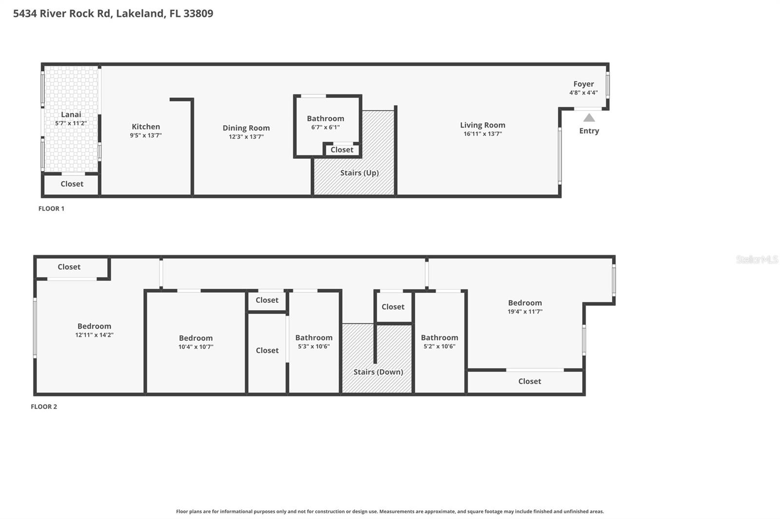 5434 RIVER ROCK RD, LAKELAND, FL, 33809