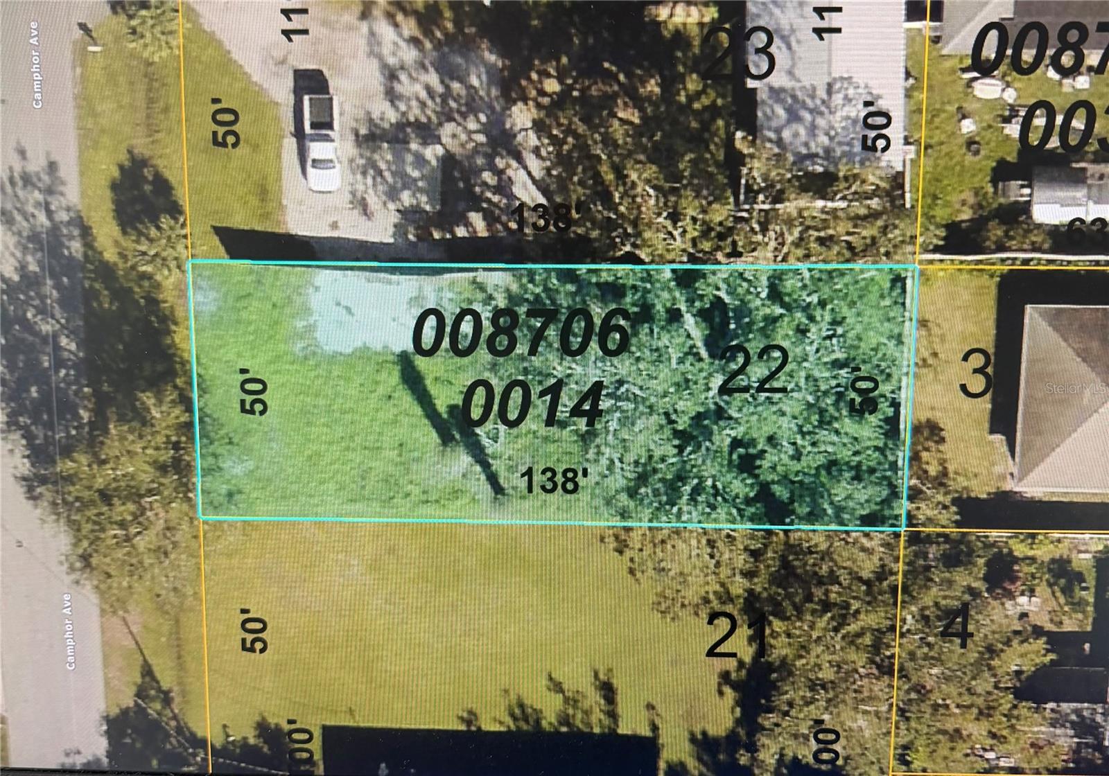 Lot 22 CAMPHOR AVE, SARASOTA, FL, 34231