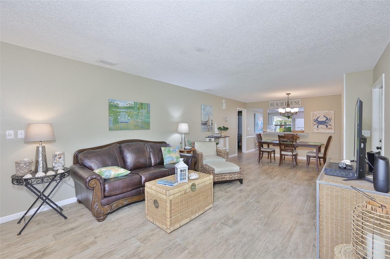 Leaving Lanai and coming into the Living Room